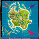 Icons on the map indicate different activities.